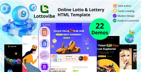 Lottovibe – Online Lotto & Lottery HTML Template .
